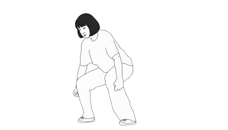 Ilustração da prática Auto Percussão para Vitalidade