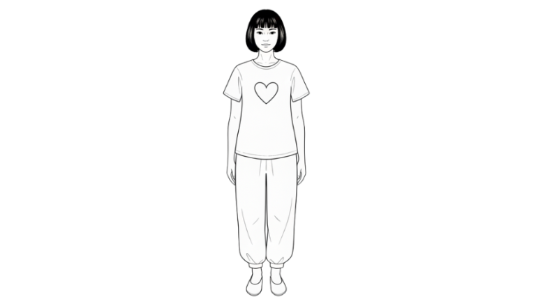 Ilustração da prática Meditação do Coração